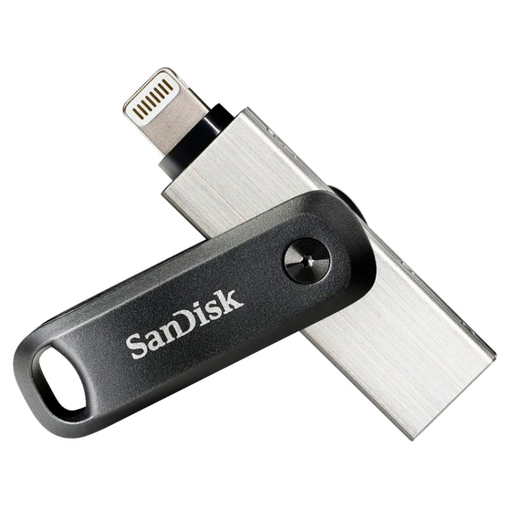 SanDisk iXpand Go USB Flash Drive - 128GB - SDIX60N-128G-GN6NE