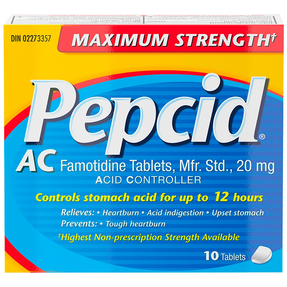 Pepcid AC Maximum Strength Acid Controller - 10s