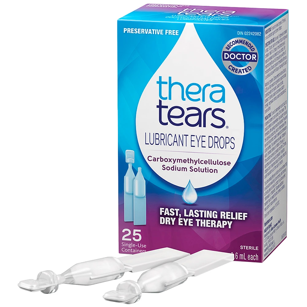 Thera Tears Lubricant Eye Drops - 25's