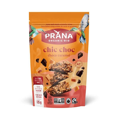 Prana Chic Choc Carmel Chocolate Bites - 125g