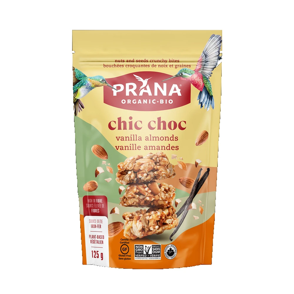 Prana Chic Choc Vanilla Almond Bites - 125g