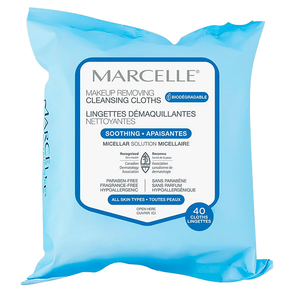 Marcelle Make-up Removing Wipes - 40s