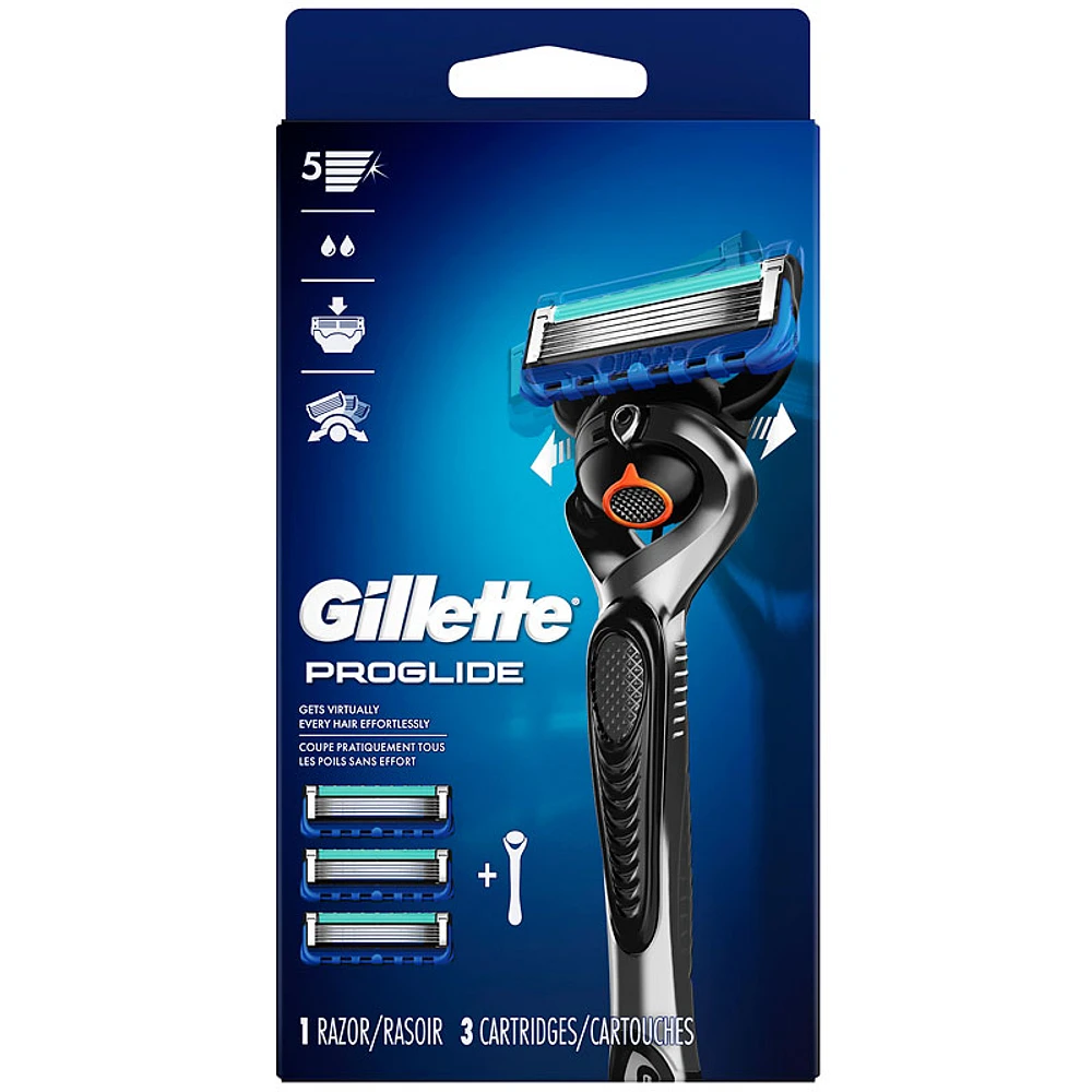 Gillette ProShield Razor & 3 Cartridges