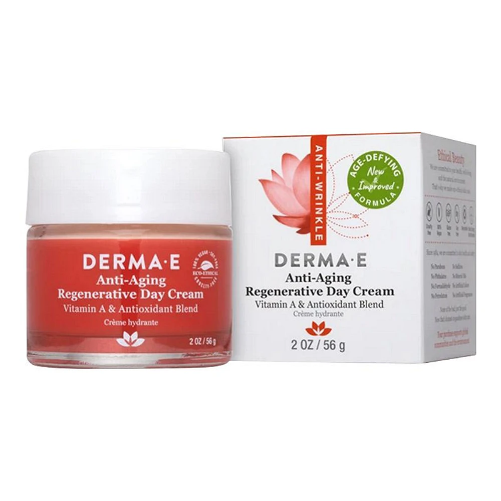 Derma E Anti-Wrinkle Anti-Aging Regenerative Day Cream - 56g