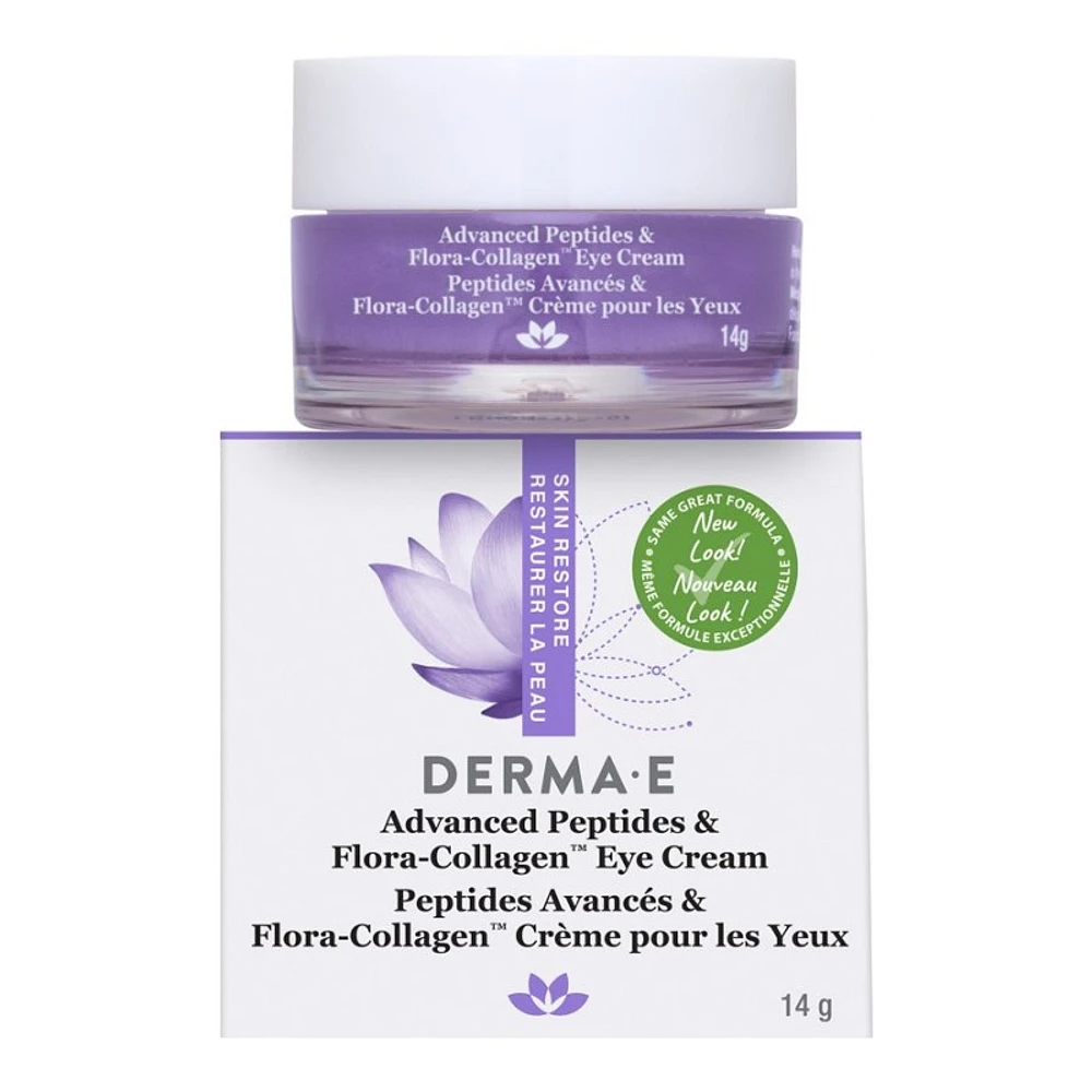 Derma E Skin Restore Advanced Peptides and Collagen Eye Cream - 14g