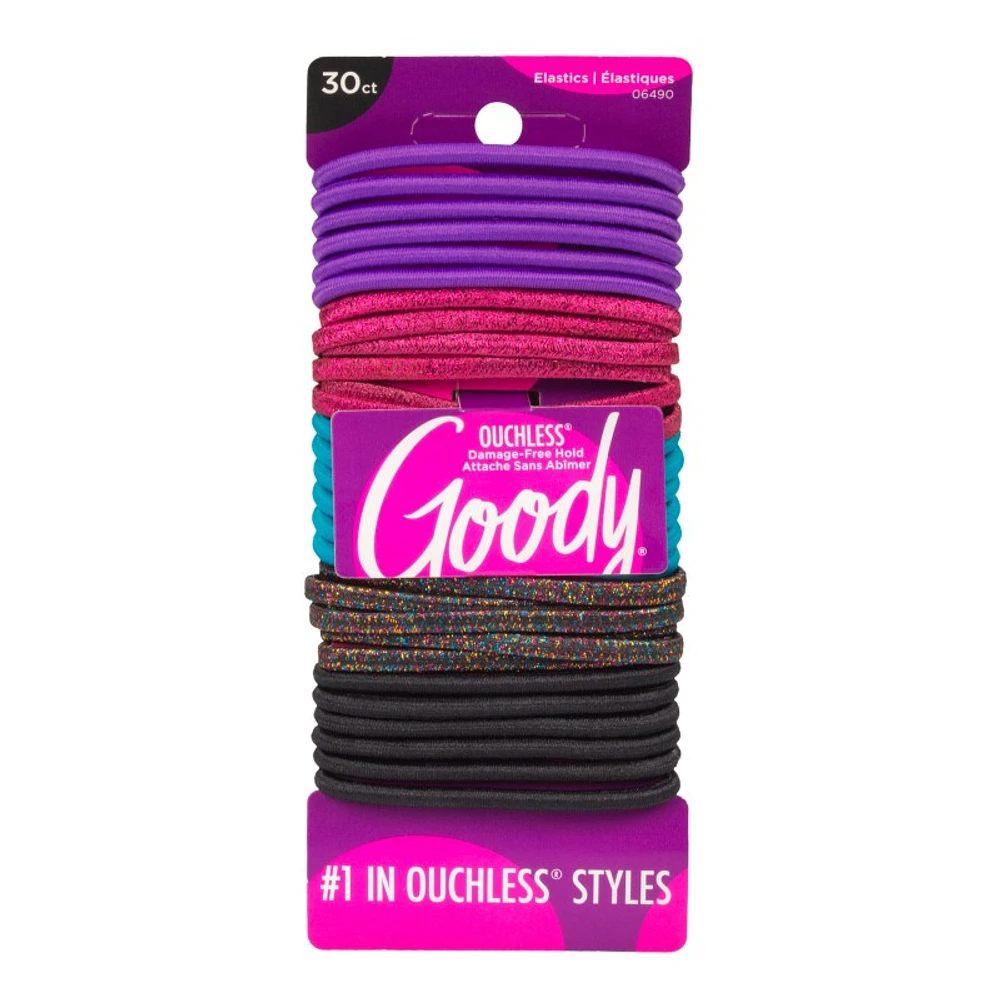 Goody Ouchless Elastics Dritz Glitter - 30s