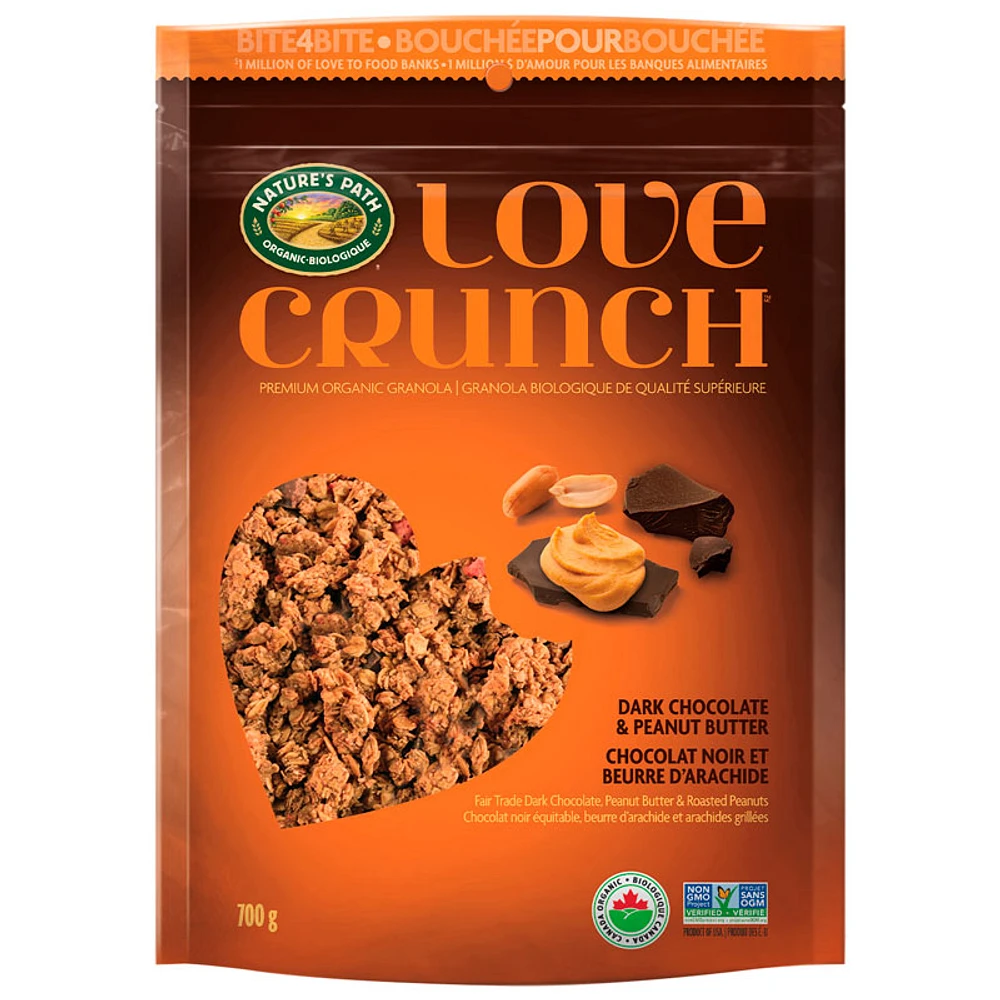 Nature's Path Love Crunch - Dark Chocolate/Peanut Butter - 700g