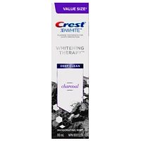 Crest 3D White Whitening Therapy Deep Clean Charcoal Toothpaste - Invigorating Mint