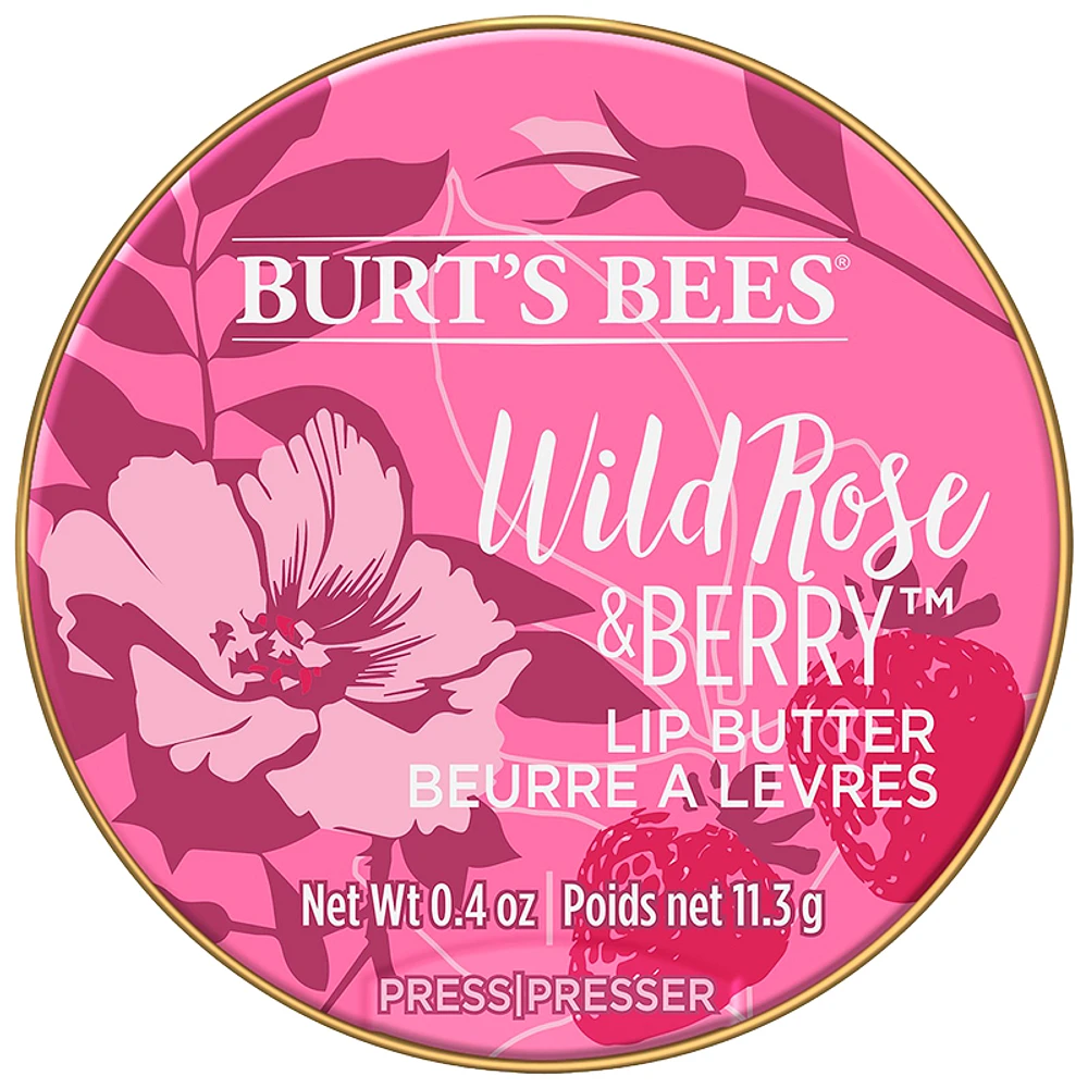 Burt's Bees Lip Butter - Wild Rose & Berry - 11.3 g