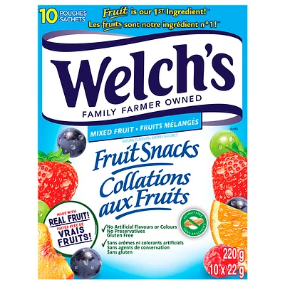 Welch's Mixed Fruit Snacks - 220g