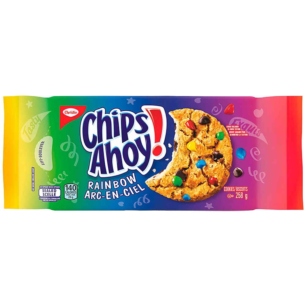 Christie Chips Ahoy Cookies - Rainbow - 258g