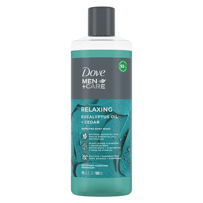 Dove Men+Care Eucalyptus Oil + Cedar Body Wash - 532ml