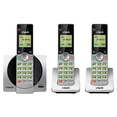 VTech CS Series  Cordless Phone with Caller ID/Call Waiting - Silver - CS69193