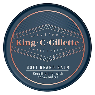 King C. Gillette Soft Beard Balm - 100ml