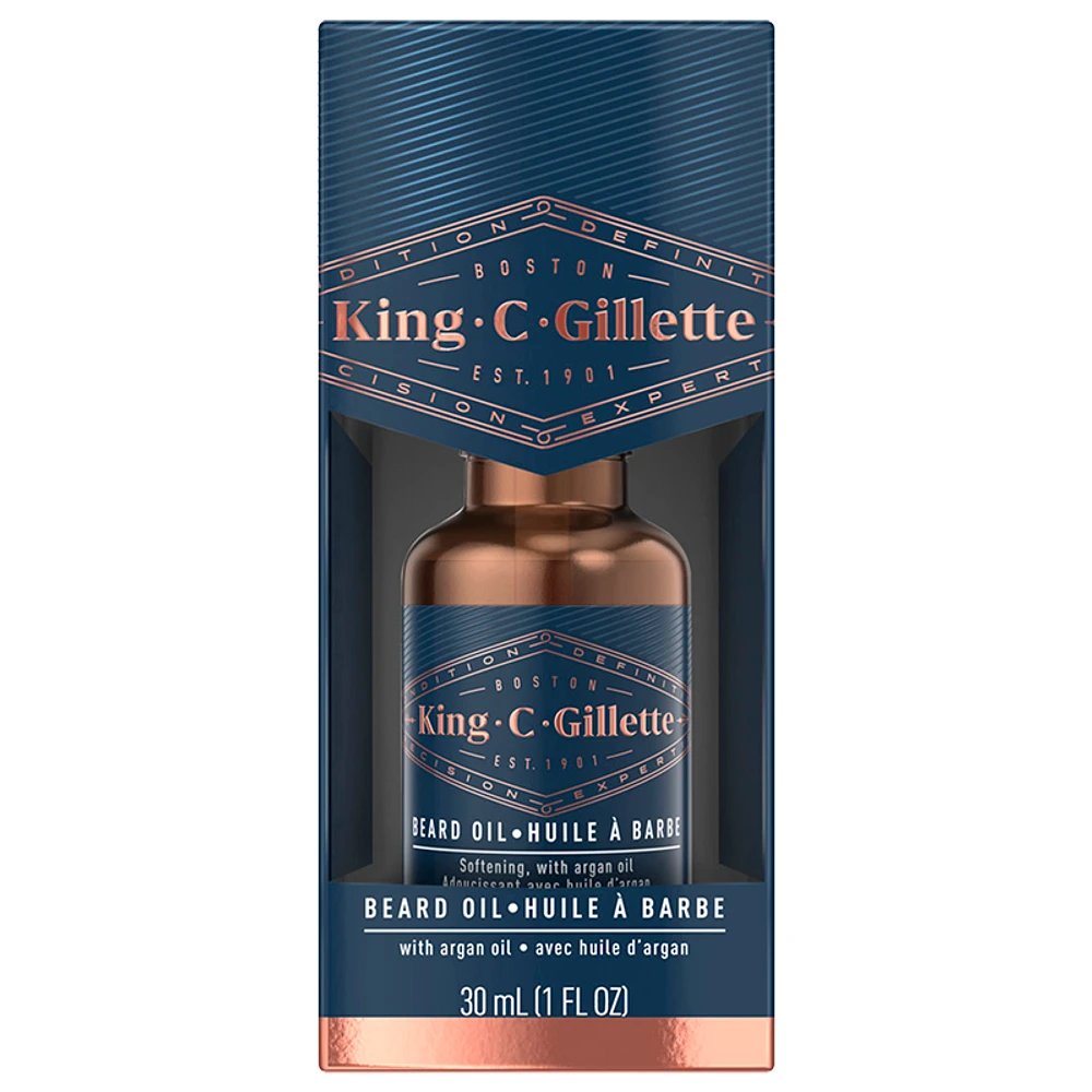 King C. Gillette Beard Oil - 30ml