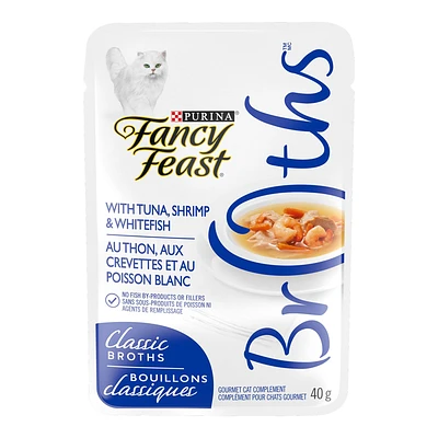 Fancy Feast Wet Cat Food - Classic Broths - 40g