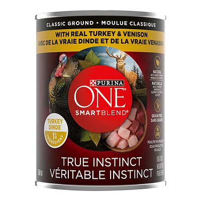 Purina ONE Smartblend Dog Food - Turkey/Venison - 368g