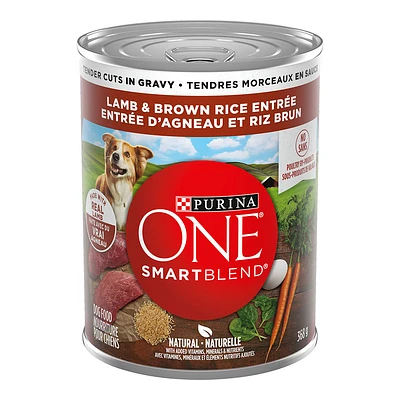 Purina ONE Smartblend Dog Food - Lamb/Brown Rice - 368g