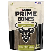 Purina Prime Bones Chew Sticks For Dogs - Wild Venison - Medium/4 pack