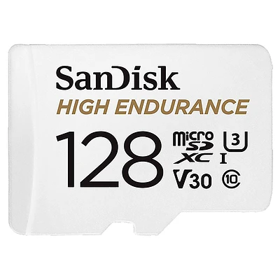 SanDisk High Endurance Flash Memory Card - 128GB - SDSQQNR-128G-GN6IA