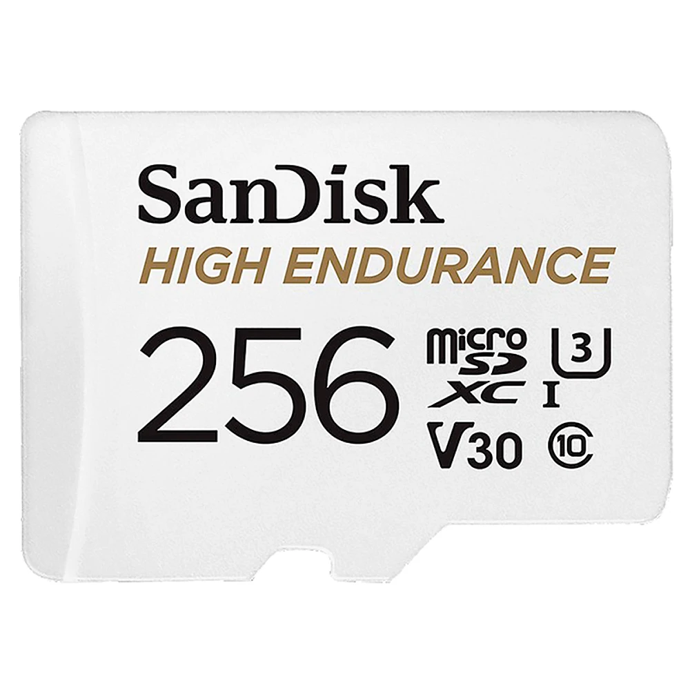 SanDisk High Endurance Flash Memory Card - 256GB - SDSQQNR-256G-GN6IA