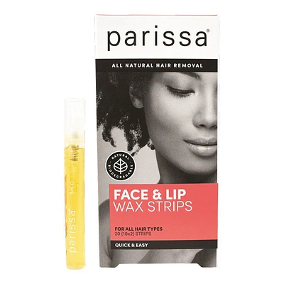 Parissa Face & Lip Wax Strips - 20s