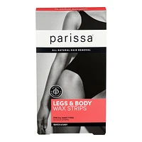 Parissa Legs & Body Wax Strips - 24s