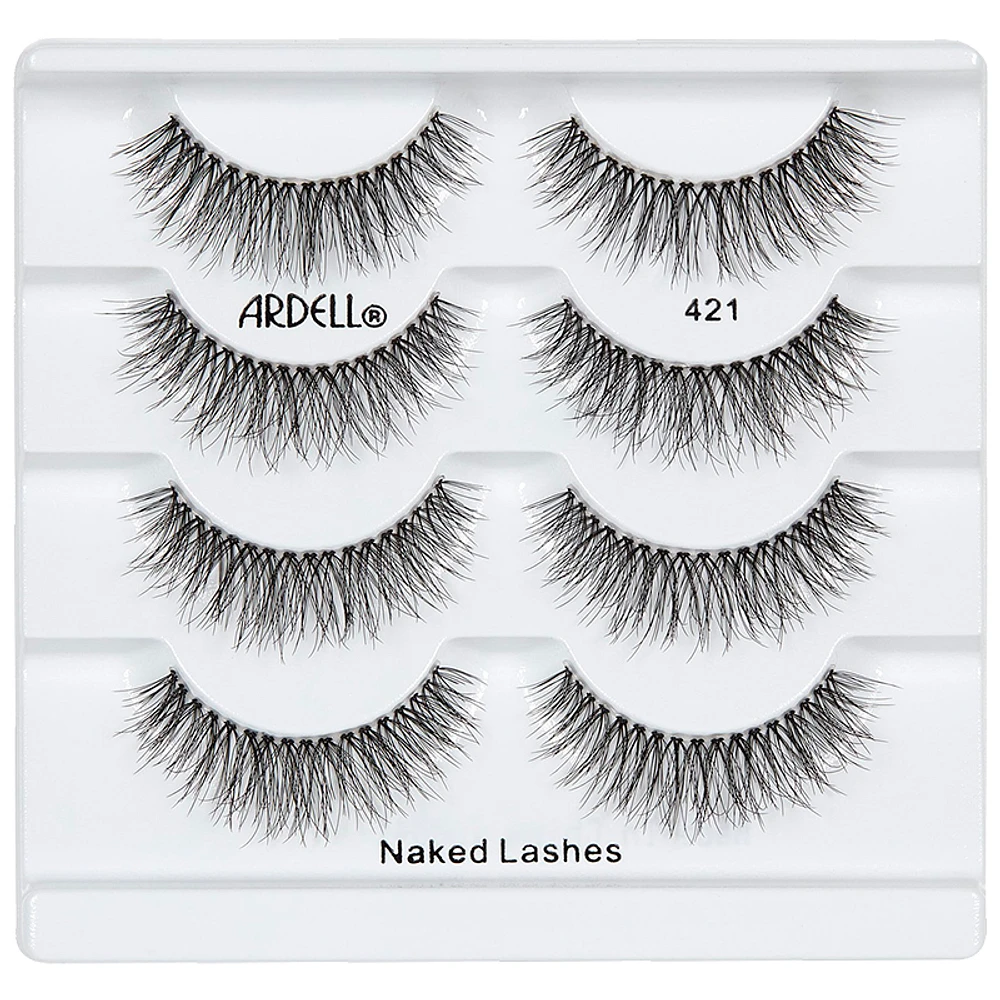 Ardell Professional Naked False Lashes - 421 Black - 4 pairs