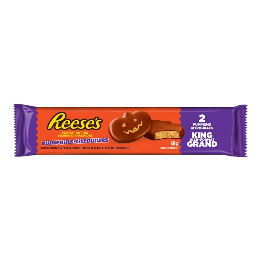 Reese's Halloween Pumpkins - Milk Chocolate Peanut Butter - 68g