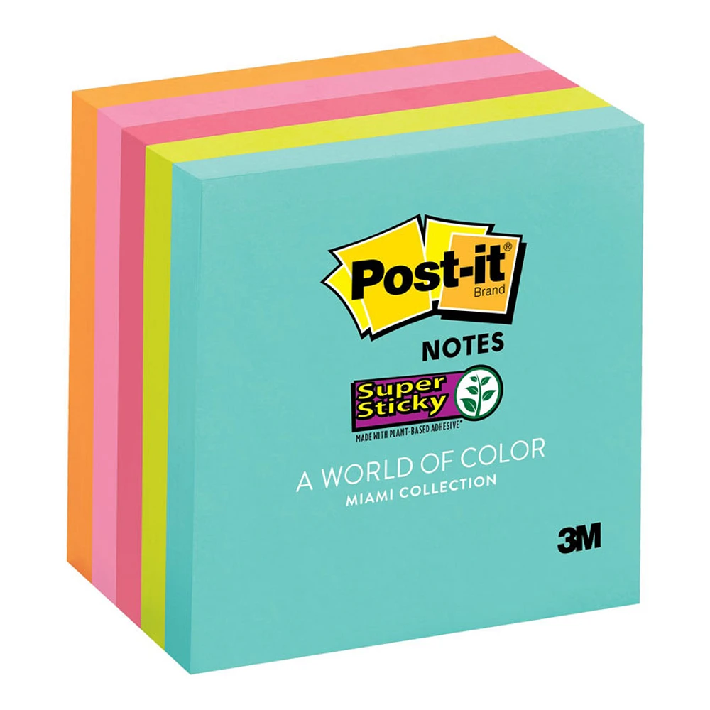 Post-it Super Sticky Notes - 76 x 76 mm/450 sheets