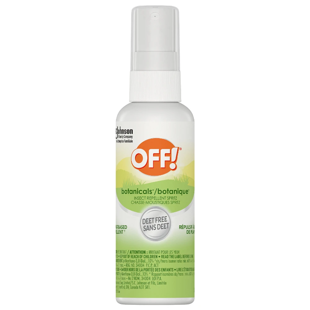 OFF! Familycare Botanicals Insect Repellent Pump Spray Bottle - 118ml