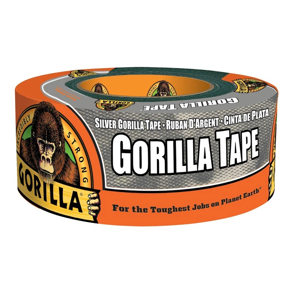 Gorilla Duct Tape - Silver - 10yds