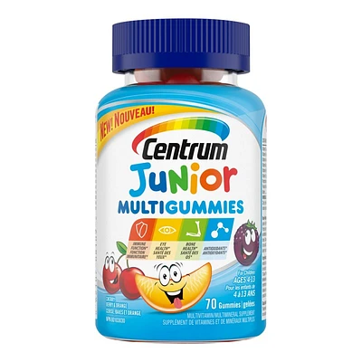 Centrum MultiGummies Junior Multivitamin/Mineral Supplement - 70s 