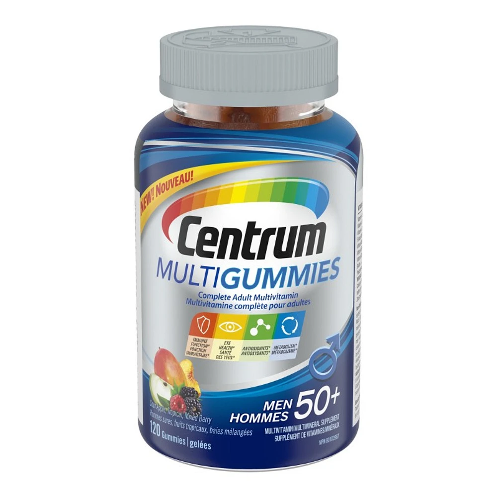 Centrum MultiGummies Men's Multivitamin/Mineral Supplement - 120s