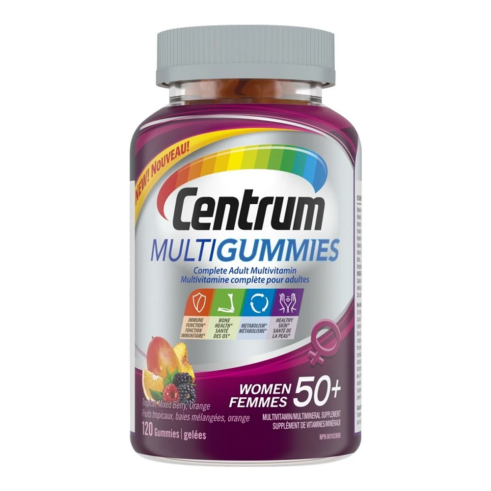 Centrum MultiGummies Women Multivitamin/Mineral Supplement - 120s 