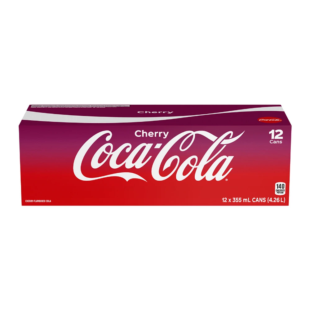 Coca-Cola Soft Drink - Cherry - 12x355ml