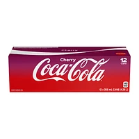 Coca-Cola Soft Drink - Cherry - 12x355ml