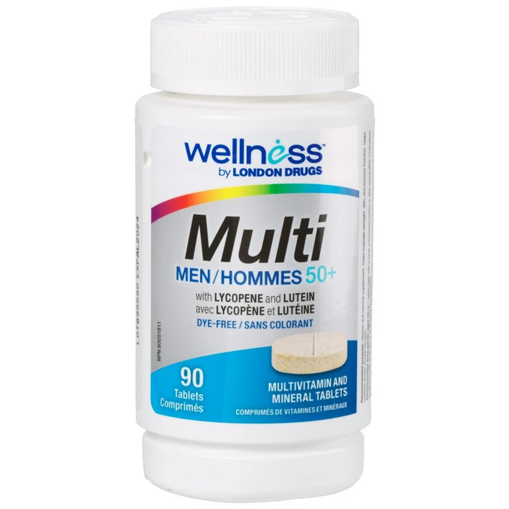 Wellness by London Drugs Multi Men 50+ - 90s 