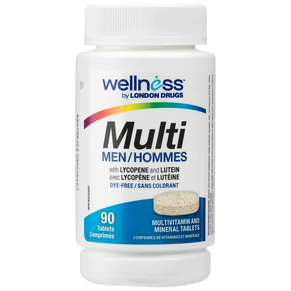 Wellness by London Drugs Multivitamin Men - 90s