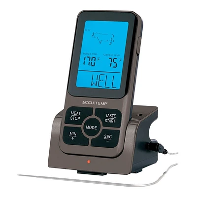 AccuTemp Wireless Meat Cooking Thermometer - Brown - 4270