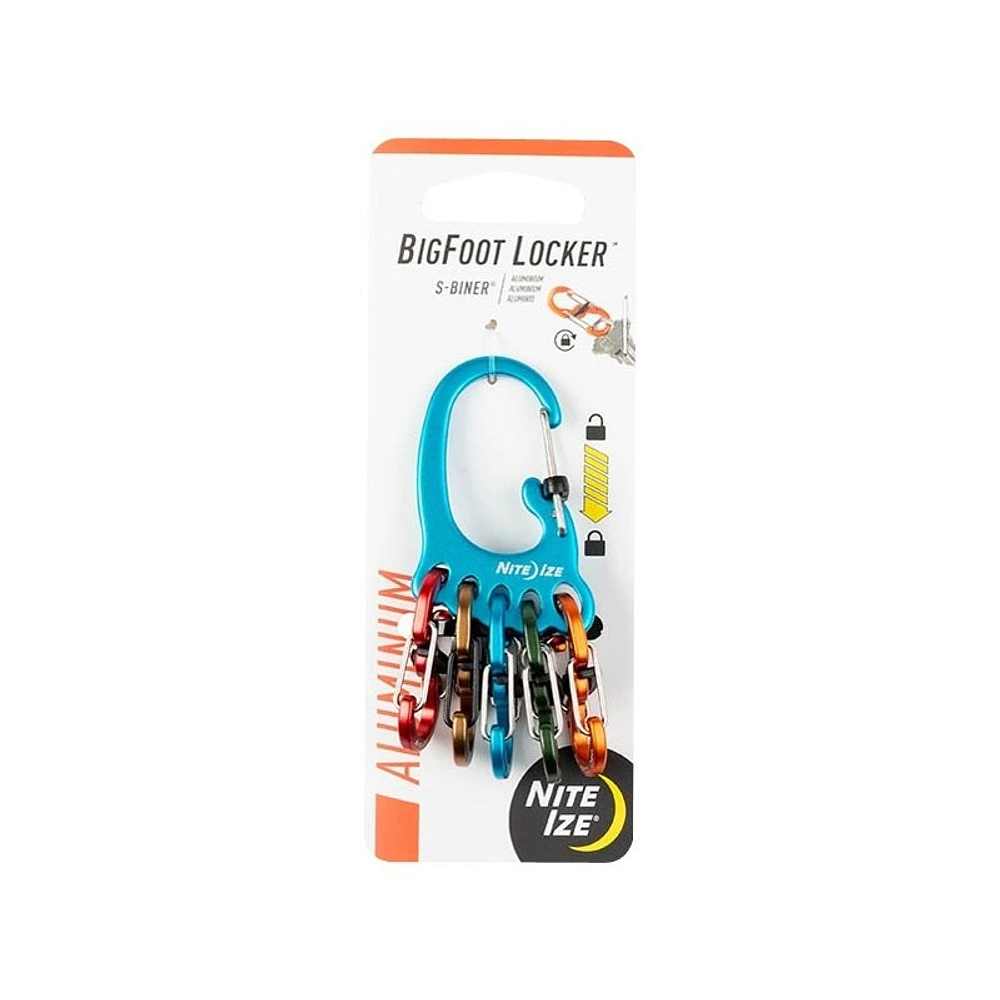 Nite Ize BigFoot Locker KeyRack - carabiner key ring