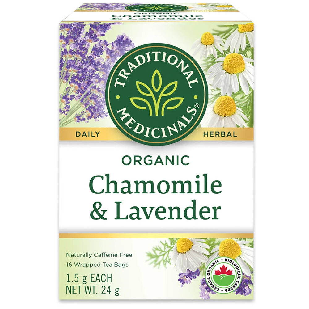 Traditional Medicinals Organic Tea - Chamomile and Lavender - 16's