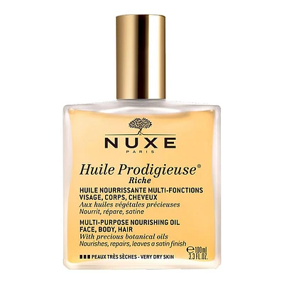 NUXE Huile Prodigieuse Riche Multi-Purpose Nourishing Oil - Satin - 100ml