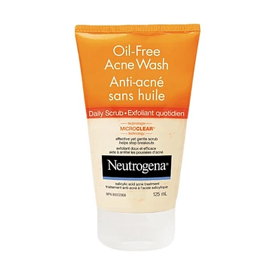 Neutrogena Oil-Free Acne Wash Daily Scrub - 125ml