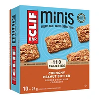 Clif Mini Energy Bar - Crunchy Peanut Butter - 10 x 28g