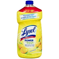 Lysol Power and Fresh Multi Surface Cleaner - Lemon Scent - 1.2L