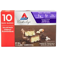 Atkins Endulge Coconut Chocolate Bar - 10x34g