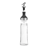 Trudeau Multipurpose Infuser Bottle - Clear/Black - 7120039