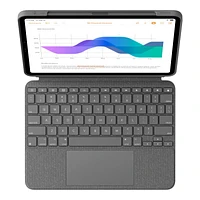 Logitech Combo Touch Ipad Pro 11 Keyboard Case - Oxford grey - 920-010095