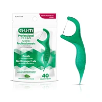 G.U.M Professional Clean Flosser Picks - Fresh Mint - 40s